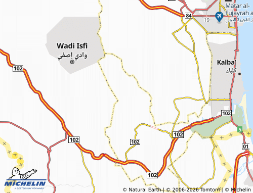 MICHELIN Al Mnzfa map - ViaMichelin