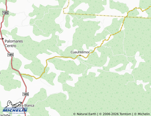 Mapa MICHELIN Colonia Cuauhtémoc - ViaMichelin