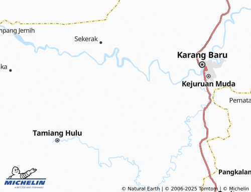 MICHELIN Blang Kandis map - ViaMichelin