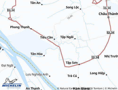 MICHELIN Tân Hùng map - ViaMichelin