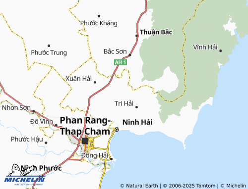 MICHELIN Phương Hải map - ViaMichelin