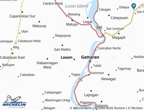 Mappa MICHELIN Nicolas Agatep - ViaMichelin