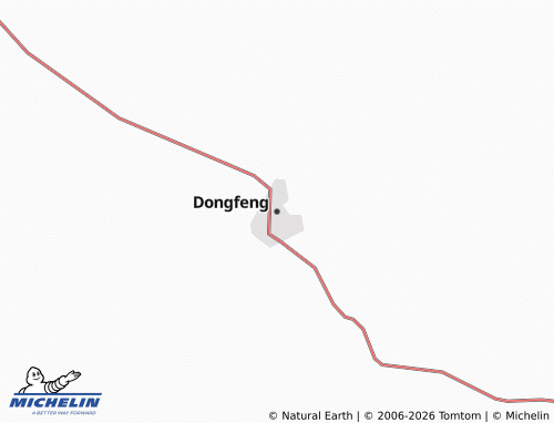 MICHELIN Dongfeng map - ViaMichelin