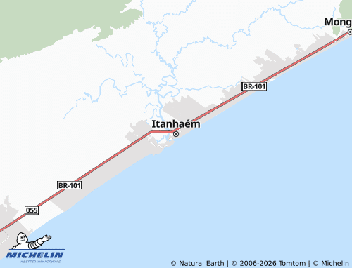 MICHELIN-Landkarte Itanhaém - ViaMichelin