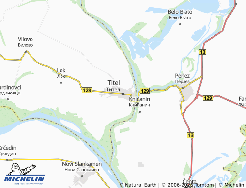 MICHELIN Titel map - ViaMichelin
