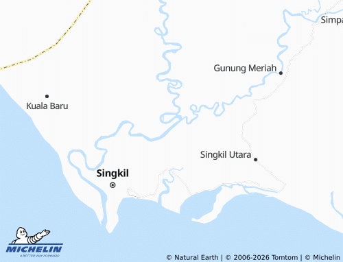 MICHELIN Pea Bumbung map - ViaMichelin