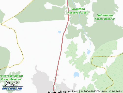 Carte MICHELIN Mahilankulam - ViaMichelin