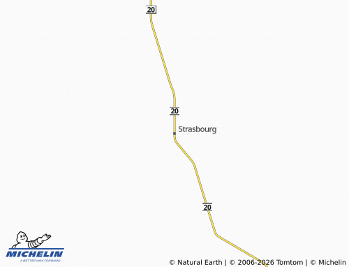 MICHELIN Strasbourg map - ViaMichelin