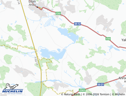 Mappa MICHELIN Mykulyntsi - ViaMichelin
