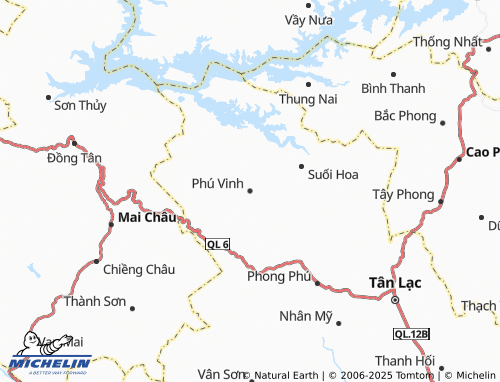 MICHELIN Phú Vinh map - ViaMichelin