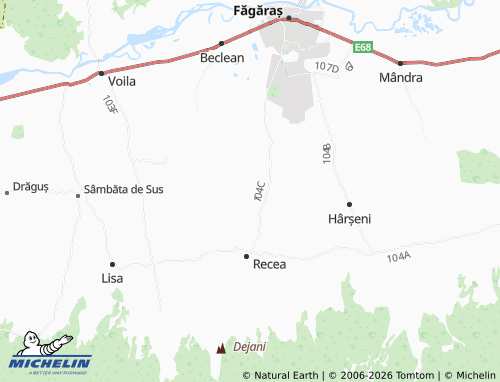 Mappa MICHELIN Săvăstreni - ViaMichelin