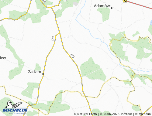 MICHELIN Iwonie map - ViaMichelin