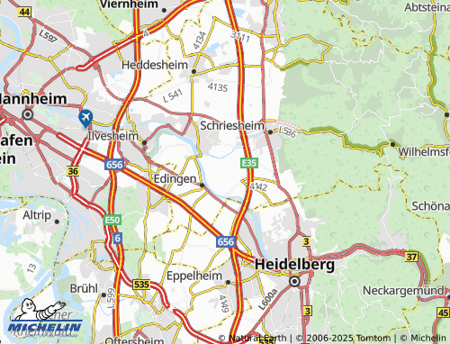 MICHELIN Neubotzheim map - ViaMichelin