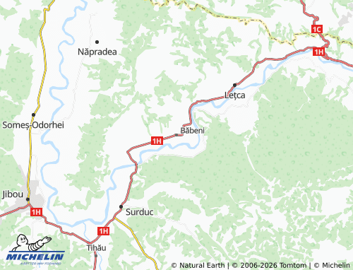 MICHELIN Băbeni map - ViaMichelin