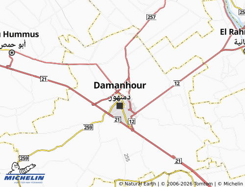 Mapa MICHELIN Azab al-Darweesh - ViaMichelin