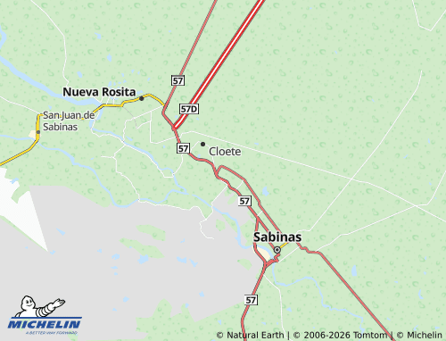 Mapa MICHELIN Uno - ViaMichelin