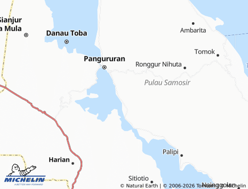 MICHELIN Hutanamora map - ViaMichelin