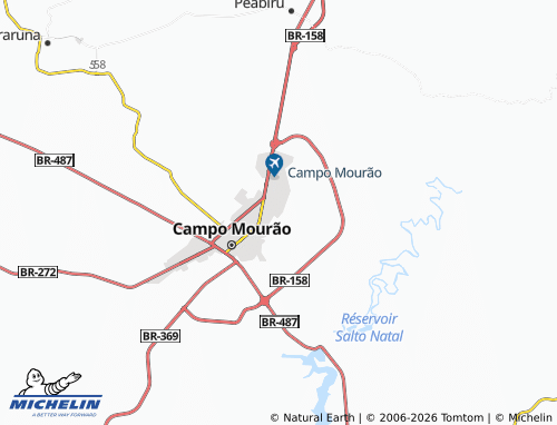Mapa MICHELIN Parigot de Souza - ViaMichelin