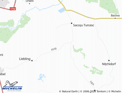 Mappa MICHELIN Stamora Română - ViaMichelin