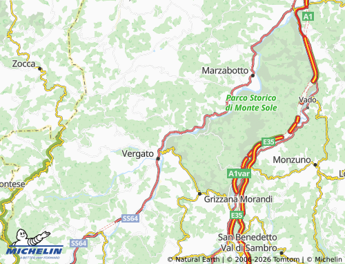 MICHELIN-Landkarte Molinello - ViaMichelin
