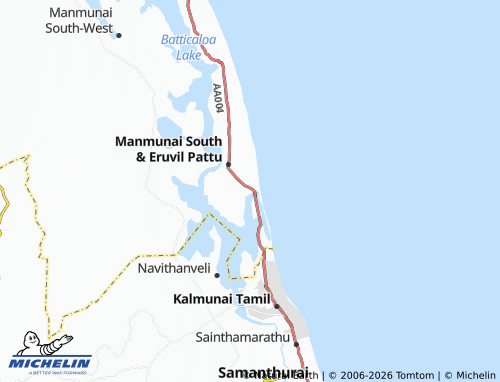 Mappa MICHELIN Onthachimadam South - ViaMichelin