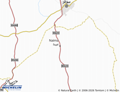 Carte MICHELIN Naima - ViaMichelin