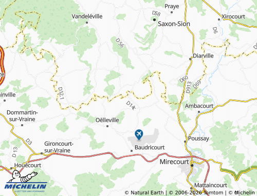 Mapa MICHELIN Blémerey - ViaMichelin