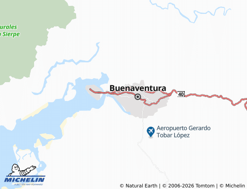 MICHELIN Modelo map - ViaMichelin