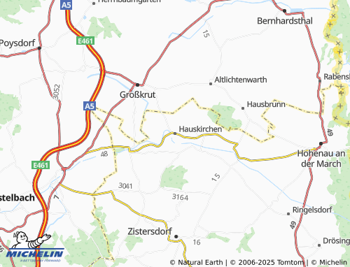 MICHELIN Hauskirchen map - ViaMichelin