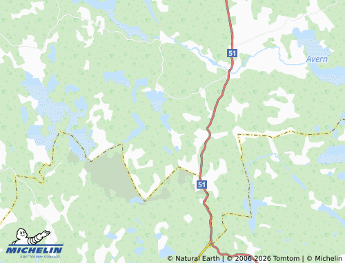 Carte MICHELIN Björnhammaren - ViaMichelin