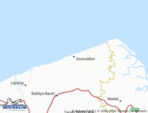 MICHELIN Seunuddon map - ViaMichelin