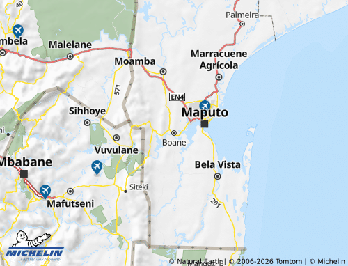 Mappa MICHELIN Boane - ViaMichelin