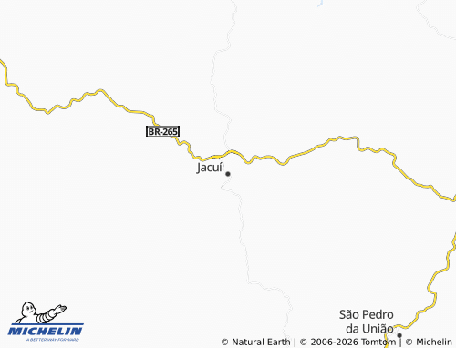 Mappa MICHELIN Jacuí - ViaMichelin