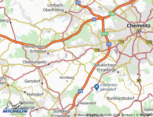 Mappa MICHELIN Mittelbach - ViaMichelin