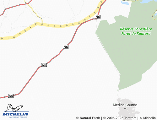 Mapa MICHELIN Maniaré - ViaMichelin