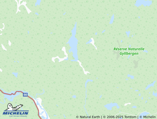 MICHELIN Södra Tansbodarna map - ViaMichelin