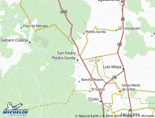 Mapa MICHELIN San Pedro I - ViaMichelin