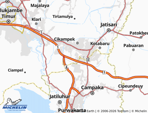 Mapa MICHELIN Kamojing - ViaMichelin
