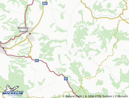 MICHELIN Baniska map - ViaMichelin