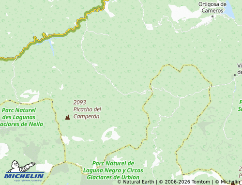 MICHELIN Viniegra de Arriba map - ViaMichelin