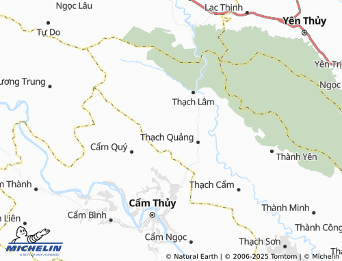 MICHELIN Thạch Tượng map - ViaMichelin