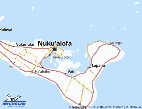 Mappa MICHELIN Popua - ViaMichelin
