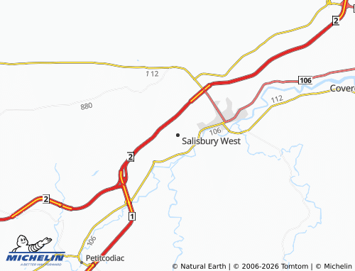 Mapa MICHELIN Salisbury West - ViaMichelin