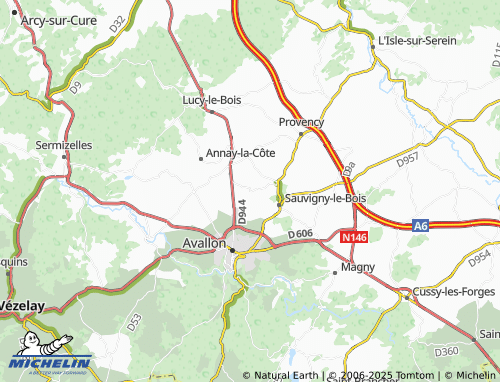 MICHELIN Étaule map - ViaMichelin