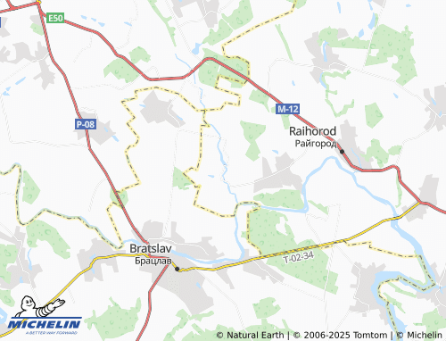 MICHELIN-Landkarte Korzhivka - ViaMichelin