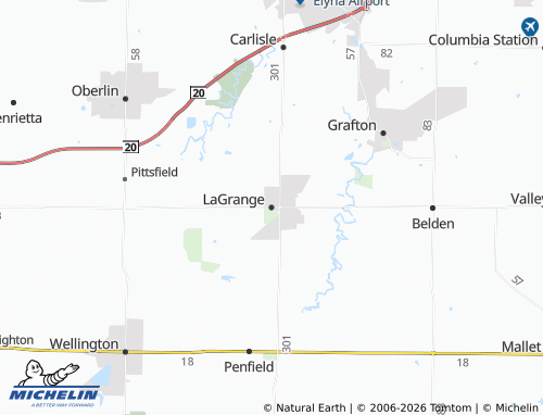 Mapa MICHELIN LaGrange - ViaMichelin