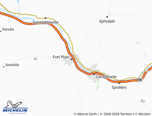 Mappa MICHELIN Nelliston - ViaMichelin