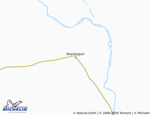 Carte MICHELIN Bramhapuri - ViaMichelin