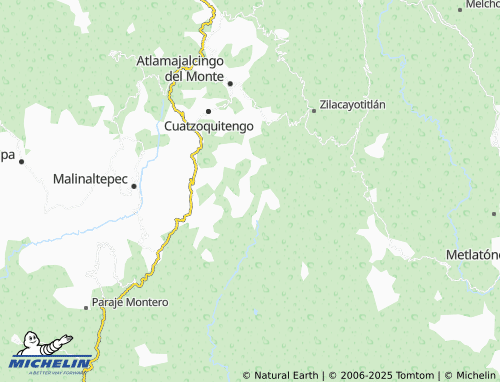 MICHELIN Chinameca map - ViaMichelin