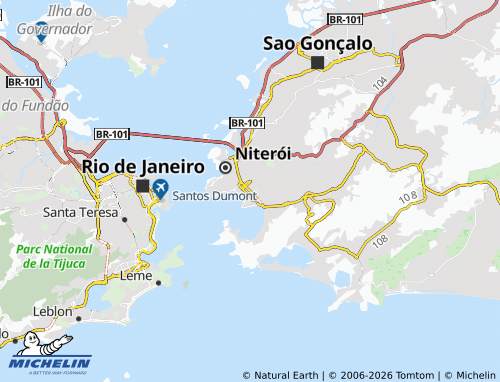 Mapa MICHELIN Icaraí - ViaMichelin